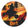 ATV on the Road from Hell Stickers