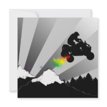 atv : powder trail invitations