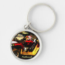 ATV Rider - All Terrain Extreme  Motorsports Keychains