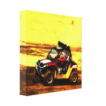 ATV Rider Canvas Print