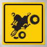 ATV Traffic Highway Sign Print
