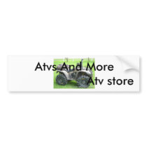 atvs and more bumper stickers by atvsandmore atvs and more bumper stickers