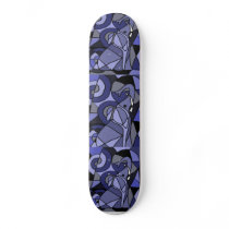 AU- Awesome Elephant Art Skateboard
