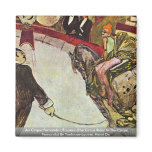 Au Cirque Fernando L'Écuyère Refrigerator Magnet