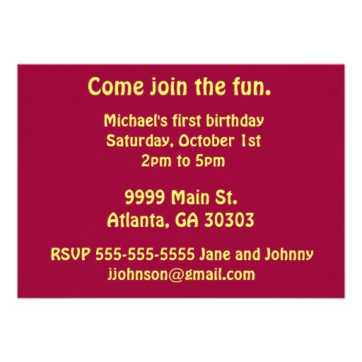 AU- Cute Puppy Dog Party Invitations