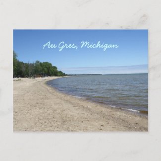 Au Gres, Michigan Post Card postcard