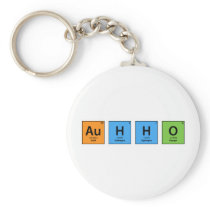 Au H2 O Key Chains