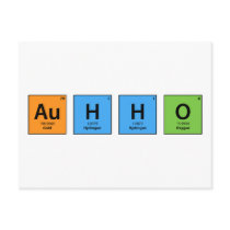 Au H2 O Postcards