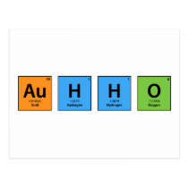 Au H2 O Postcards
