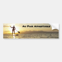 Au Pair Adventures Bumper Sticker, 2012