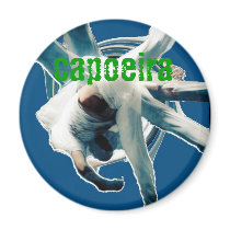 au sem mao blue, capoeira magnets
