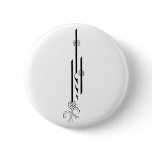 Aubrey Beardsley Button