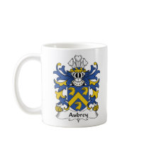 Aubrey Family Crest Coffee Mugs