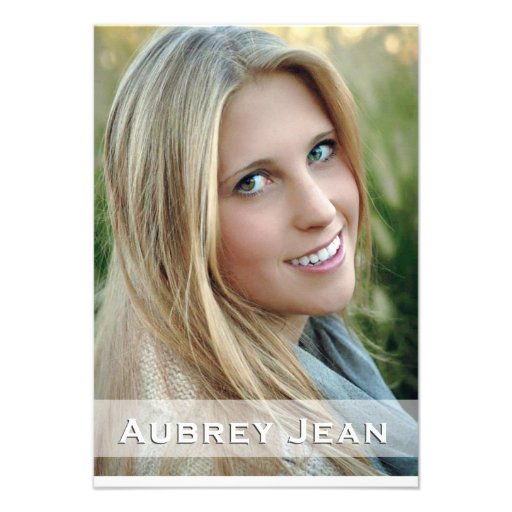 Aubrey Jean Comp Card | Design One