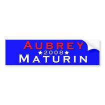 Aubrey / Maturin 2008 bumper stickers