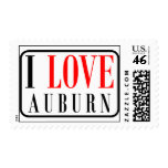 Auburn, Alabama City Design Postage Stamp