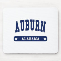 Auburn Alabama College Style t shirts Mouse Pad