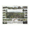 Auburn, CA Panoramic Map - 1887 posters
