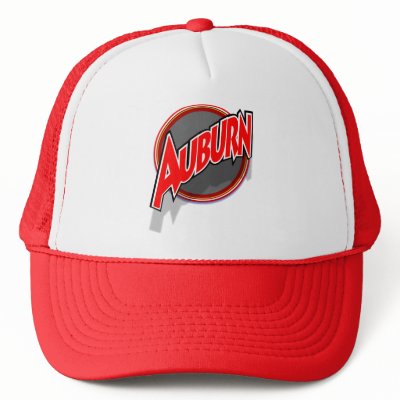 Auburn sans cap mesh hat by Duncan_Reed