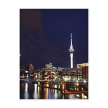 Auckland City, New Zealand at Night Post Card
