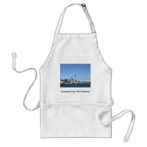 Auckland City, New Zealand by Day Aprons