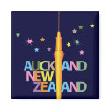 Auckland City New Zealand magnets