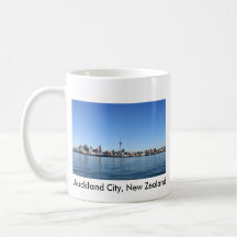 Auckland City, New Zealand Mugs