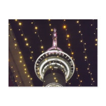Auckland Sky Tower at Night Post Cards