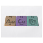 Aucuba-Au-Cu-Ba-Gold-Copper-Barium Custom Flyer