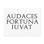 Audaces Fortuna Juvat Postcards