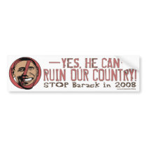 Audacity Of Hype Bumper Sticker 