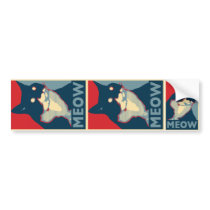 Audacity of Meow Sticker Set bumper stickers