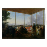 Audience Given in Constantinople Card