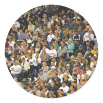 Audience Round Sticker