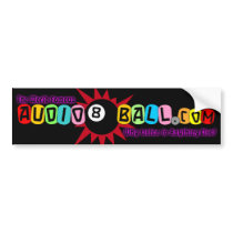 Audio8ball.com Bumper Sticker