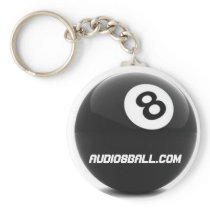 Audio8ball.com Keychain