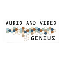 Audio and Video Genius posters by itsallhot Audio and Video Genius posters