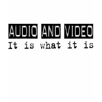 Audio and Video It Is t-shirts by busybrain Audio and Video It Is t-shirts