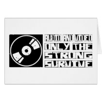 Audio and Video Survive cards