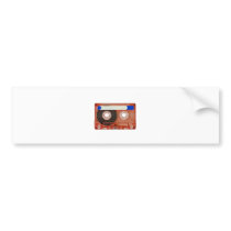 audio compact cassette bumper stickers