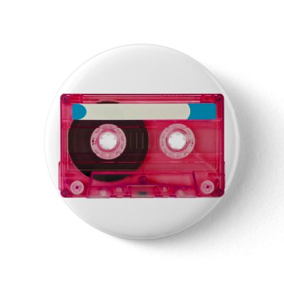 audio compact cassette pin by skaljac