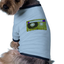 audio compact cassette pet shirt