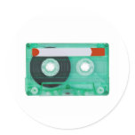 audio compact cassette stickers