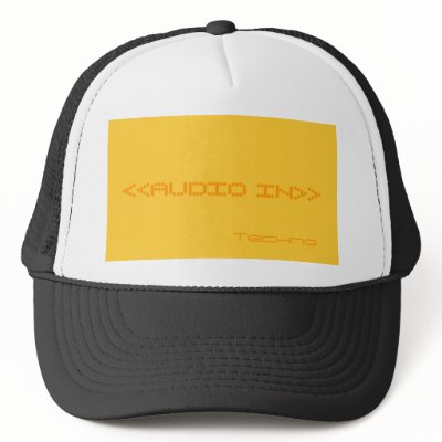 AUDIO IN MESH HAT by d_dyzzle