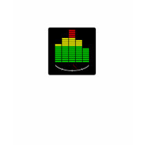 Audio Levels Middle Finger t-shirts