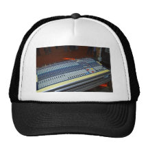 audio mixing console - sound board hat