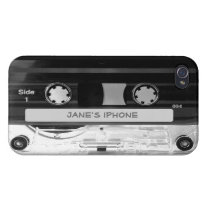Audio Music Cassette Tape iPhone 4 Case at Zazzle