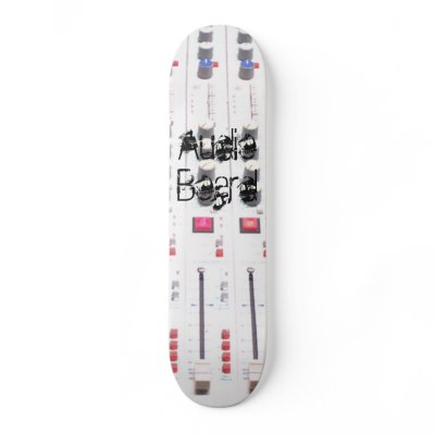 AudioBoard Bleach Skate Board by nomsmedia