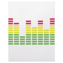 audiocontroller equalizer icon letterhead