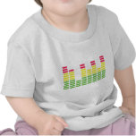 audiocontroller equalizer icon t-shirt
